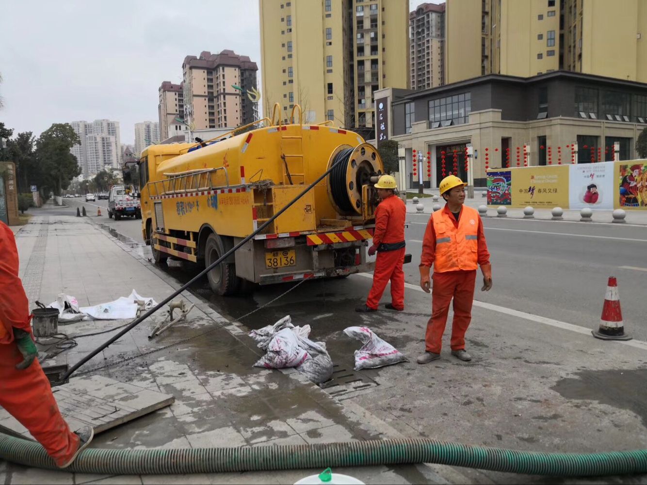 筠连排污管道清淤-管道清洗