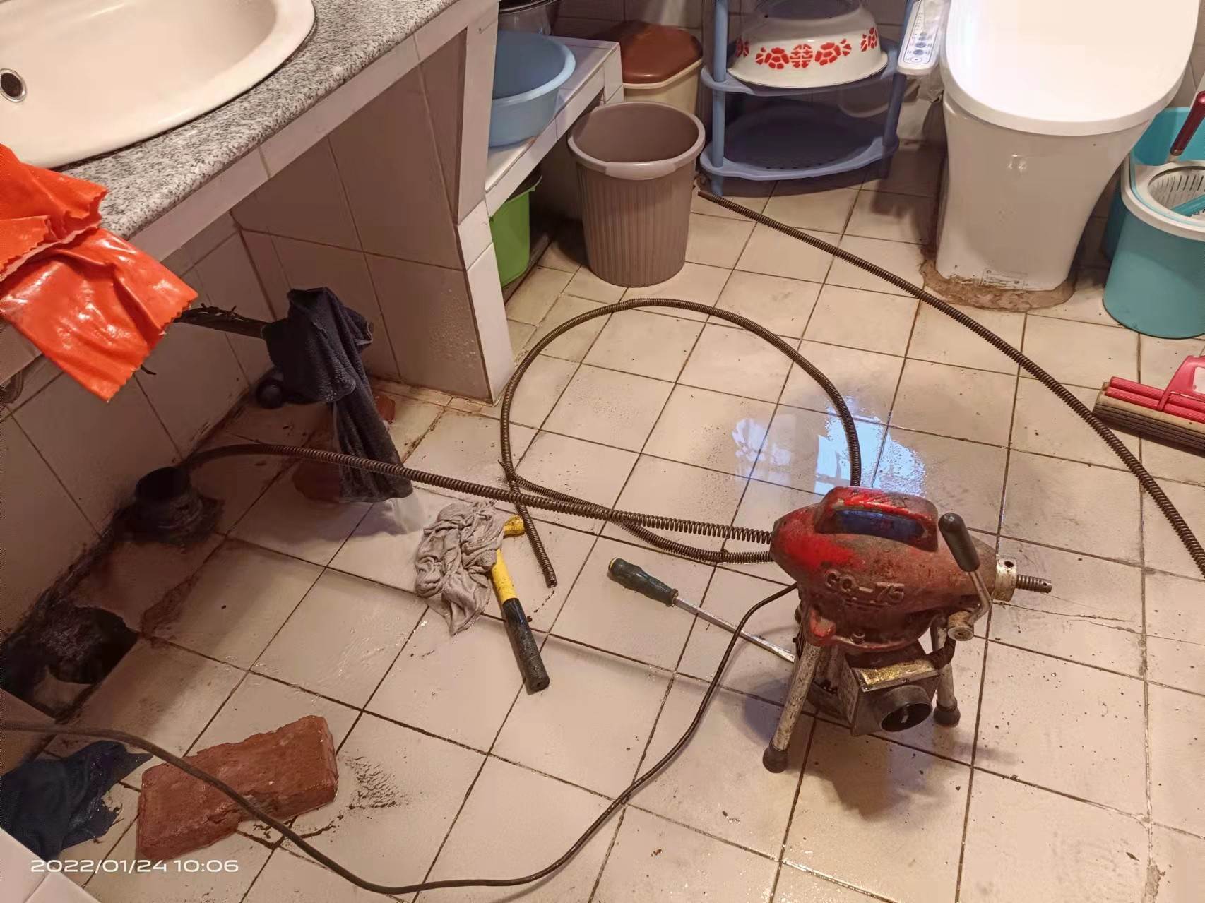 筠连疏通厨房下水道，地漏疏通